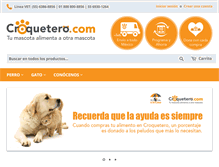 Tablet Screenshot of croquetero.com